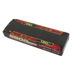 Li-Po HV Car Hard Case 2S 7.6V 5800mAh 130C RL with 5mm