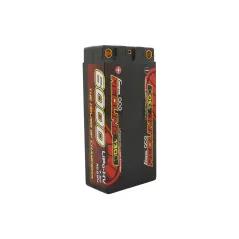Li-Po HV Car Hard Case 2S2P 7.6V 6000mAh 130C RL Short 5mm