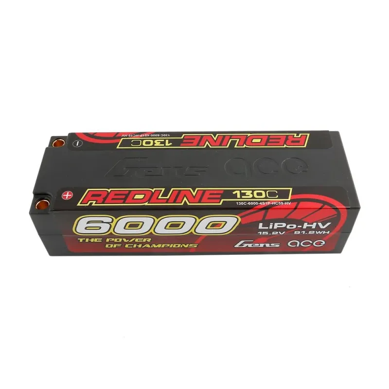 Li-Po HV Car Hard Case 4S 15.2V 6000mAh 130C RL with 5mm Li-Po HV Car Hard Case 4S 15.2V 6000mAh 130C RL with 5mm