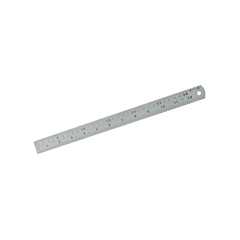 Silverline MT66 Steel Rule 300mm Silverline MT66 Steel Rule 300mm