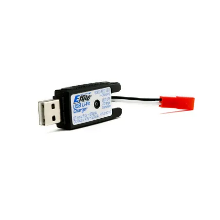 1S USB Li-Po Charger, 500mA, JST: 180 QX HD
