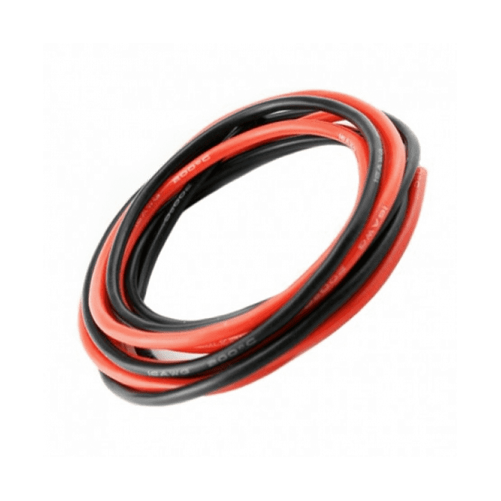 LOGIC Silicone Wire 24AWG 1m Black/1m Red (40 Strands OD1.6mm) O-LGL-SW24AWG
