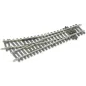 Peco No.2 Radius, L/H Turnout, Insulfrog OO/HO Gauge ST-241