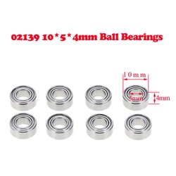Steel Silver 02139 Mount Ball Bearings For HSP 1/10 RC Cars Upgrade