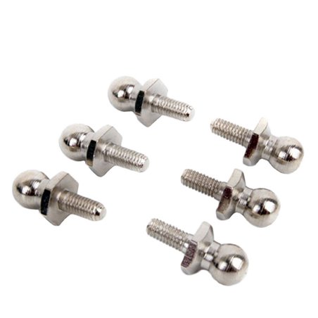 6Pcs 02038 HSP Ball Head Screw For RC 1/10 Model Car Buggy Truck Spare Parts LW