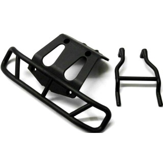 15504 1/10 Scale Black Plastic Front Bumper Set Hi Speed