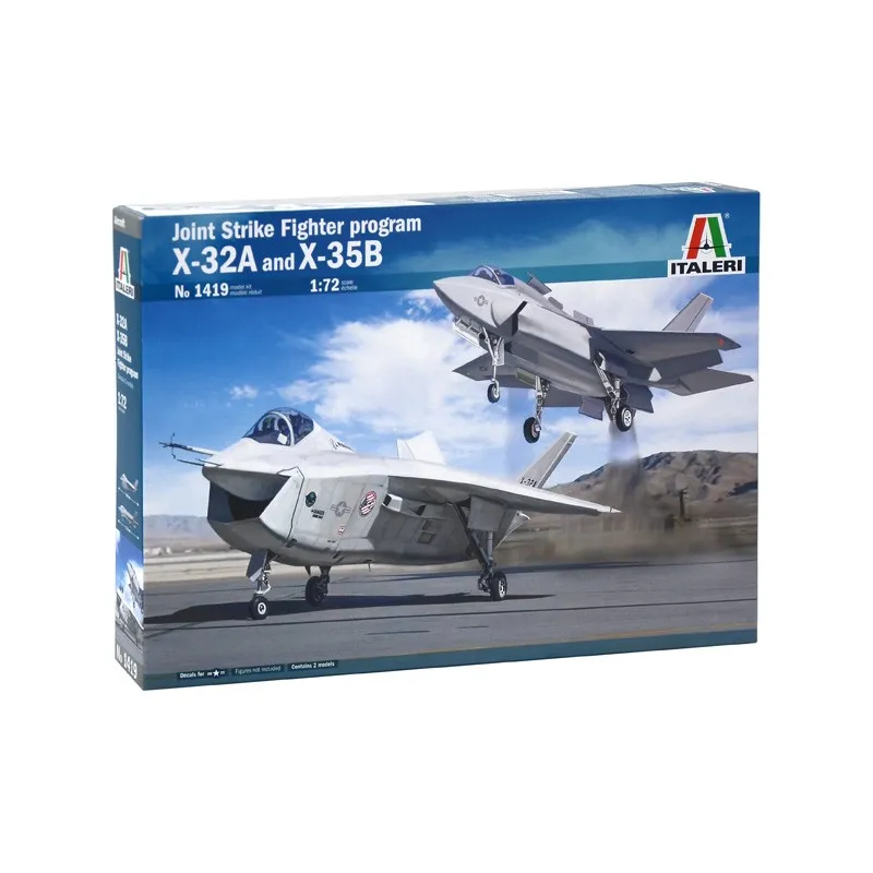 ITALERI JSF Program X-32A and X-35B ITALERI JSF Program X-32A and X-35B