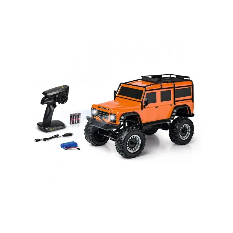 CARSON 1:8 Land Rover Defender 100% RTR orange