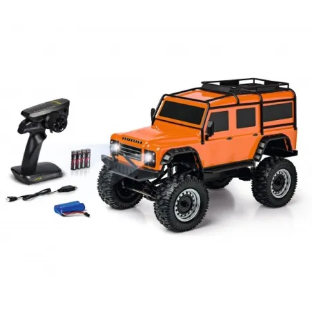 CARSON 1:8 Land Rover Defender 100% RTR orange