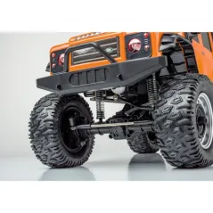 Carson 1:8 Land Rover Defender RTR orange 