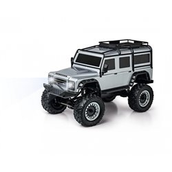 CARSON 1:8 Land Rover Defender 100% RTR silver