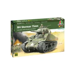 ITALERI 1/56 M4 SHERMAN 75MM