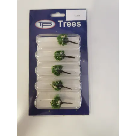 TA30W Fruit Tree with White Blossom 30mm