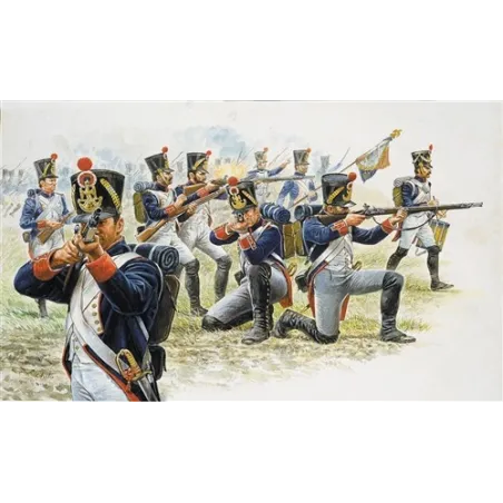 ITALERI FRENCH LINE INFANTRY (NAP.WARS)