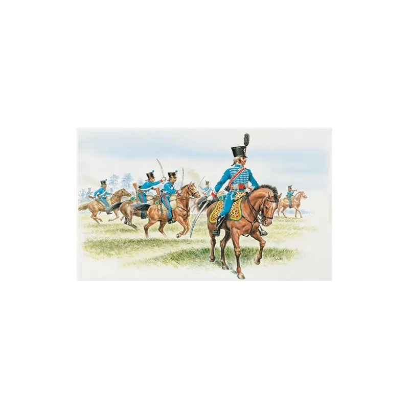 ITALERI FRENCH HUSSARS (NAP. WARS)