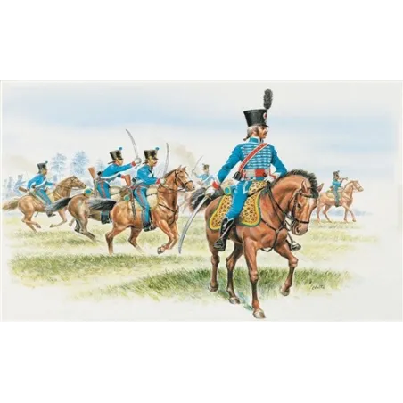 ITALERI FRENCH HUSSARS (NAP. WARS)