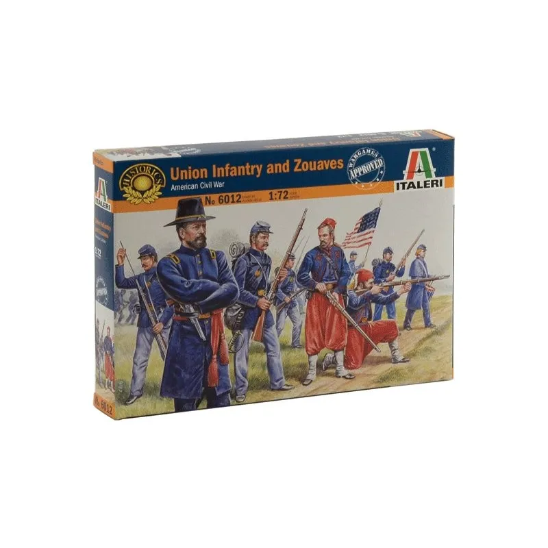 ITALERI UNION INFANTRY AND ZUAVES (AMERICAN CIVIL WAR) ITALERI UNION INFANTRY AND ZUAVES (AMERICAN CIVIL WAR)