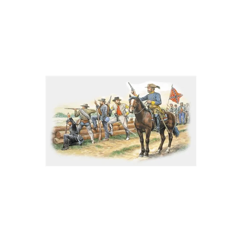 ITALERI CONFEDERATE TROOPS (AMERICAN CIVIL WAR)