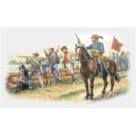 ITALERI CONFEDERATE TROOPS (AMERICAN CIVIL WAR)