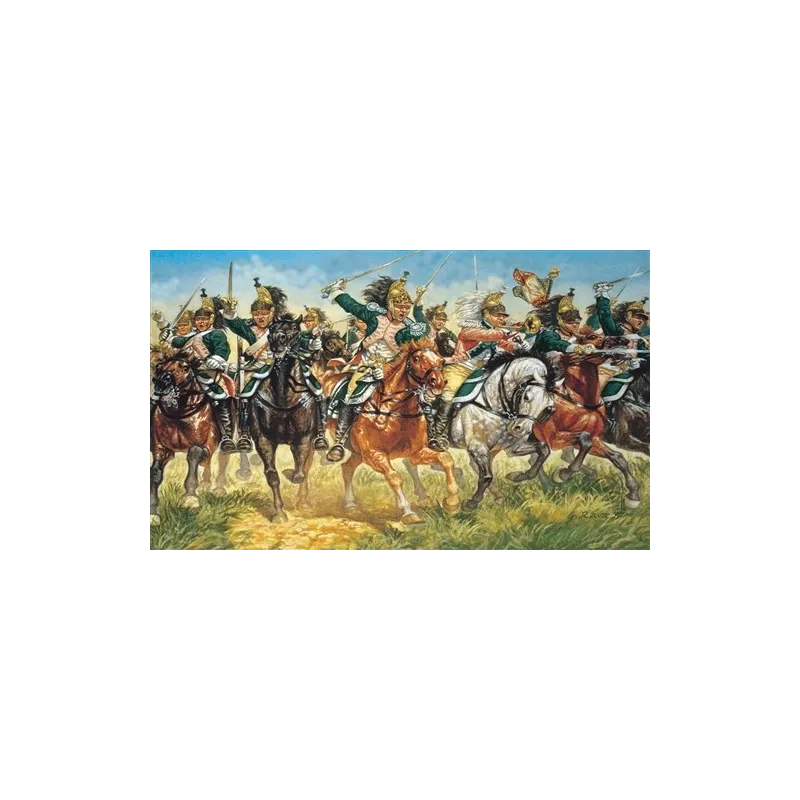 ITALERI FRENCH DRAGOONS (NAP. WARS)