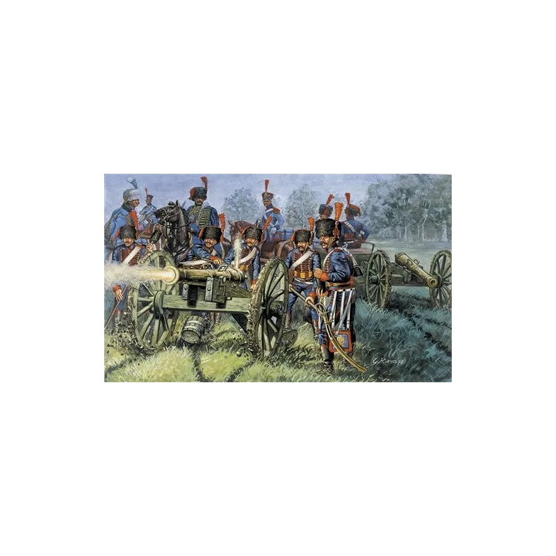 ITALERI FRENCH LINE/GUARD ARTILLERY (NAP.WARS)