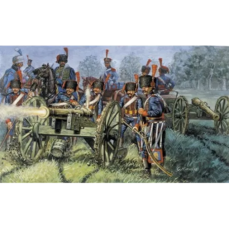 ITALERI FRENCH LINE/GUARD ARTILLERY (NAP.WARS)