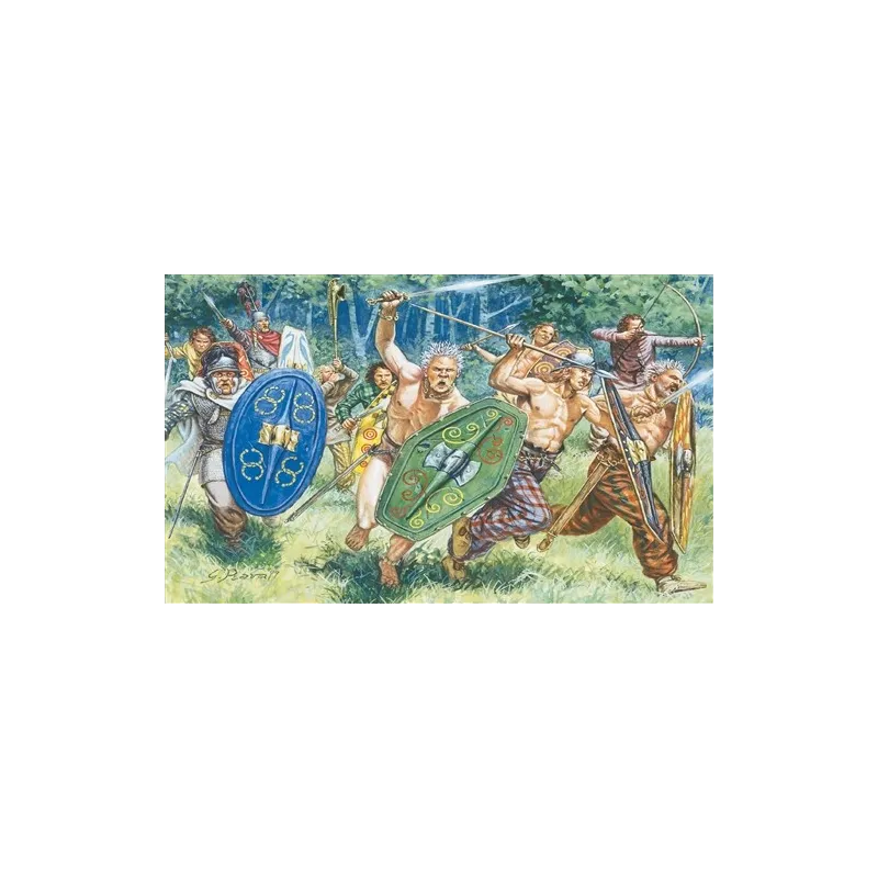ITALERI GAULS WARRIORS (I-II CENTURY B.C.)