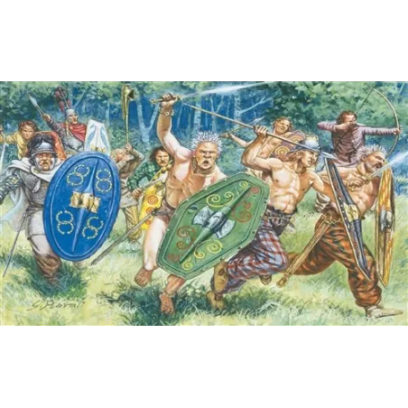 ITALERI GAUL WARRIORS 1ST-2ND CTY B.C. C