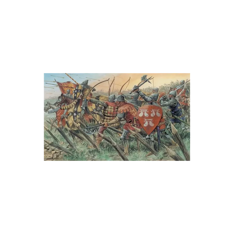 ITALERI ENGLISH KNIGHTS AND ARCHERS (100 YEARS WAR)
