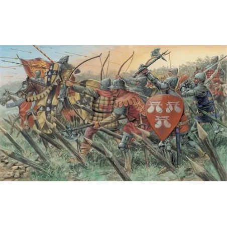 ITALERI ENGLISH KNIGHTS AND ARCHERS (100 YEARS WAR)