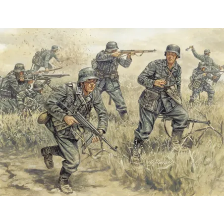 ITALERI WWII- GERMAN INFANTRY 