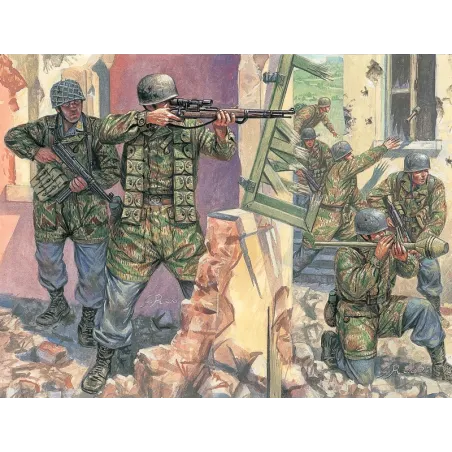ITALERI WWII GERMAN PARATROOPERS
