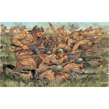 ITALERI WWII RUSSIAN INFANTRY