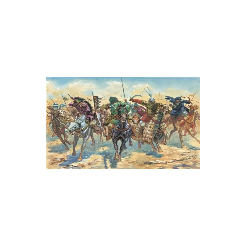 ITALERI 1/72 MEDIEVAL ERA ARAB WARRIORS ITALERI 1/72 MEDIEVAL ERA ARAB WARRIORS