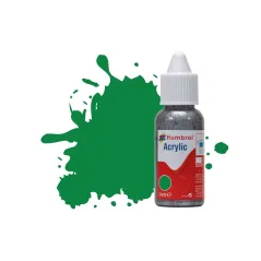 Humbrol 14ml Acrylic 02 Emerald Gloss