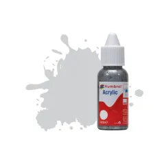Humbrol 14ml Acrylic 11 Silver Metallic