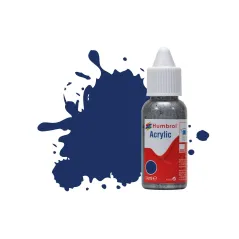 Humbrol 14ml Acrylic 15 Midnight Blue Gloss