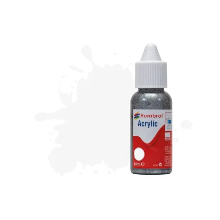 Humbrol 14ml Acrylic 22 White Gloss