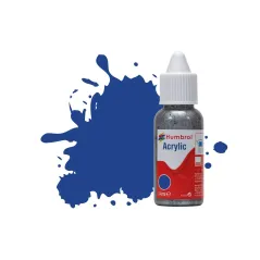 Humbrol 14ml Acrylic 25 Blue Matt
