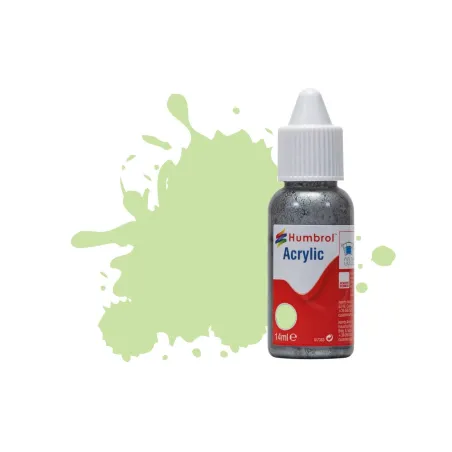 Humbrol 14ml Acrylic 36 Pastel Green Matt