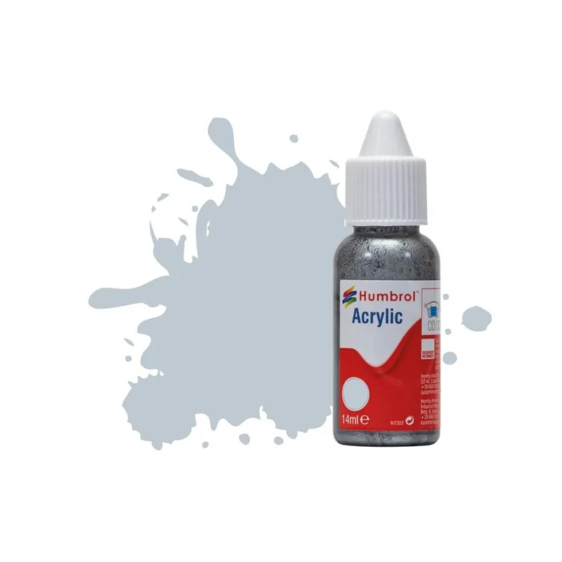 Humbrol 14ml Acrylic 56 Aluminium Metallic Humbrol 14ml Acrylic 56 Aluminium Metallic