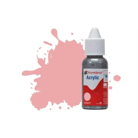 Humbrol 14ml Acrylic 57 Pink Matt