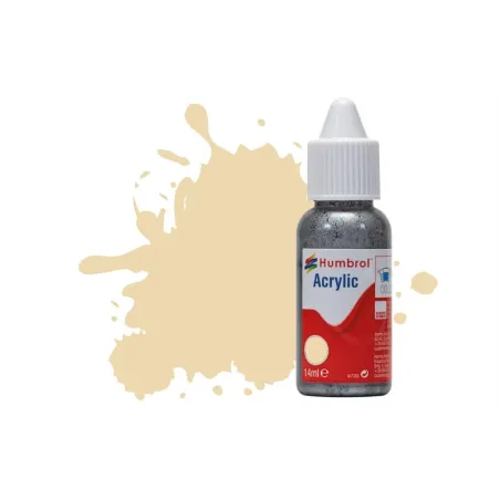 Humbrol 14ml Acrylic 71 Oak Satin