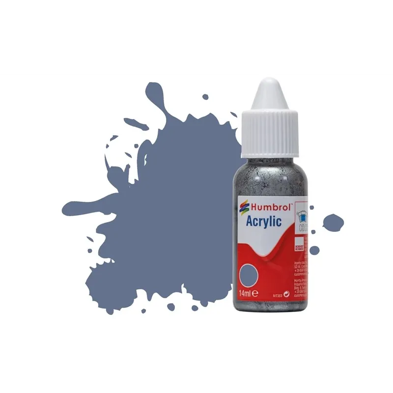 Humbrol 14ml Acrylic 96 RAF Blue Matt Humbrol 14ml Acrylic 96 RAF Blue Matt