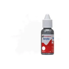 Humbrol 14ml Acrylic 130 White Satin