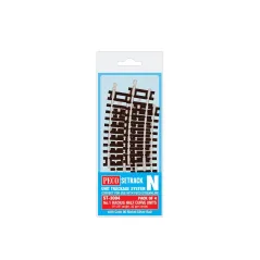 Peco ST-3004 Half Curve, 1st Radius (Pack of 4)
