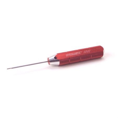 Machined Hex Driver, Red: .050