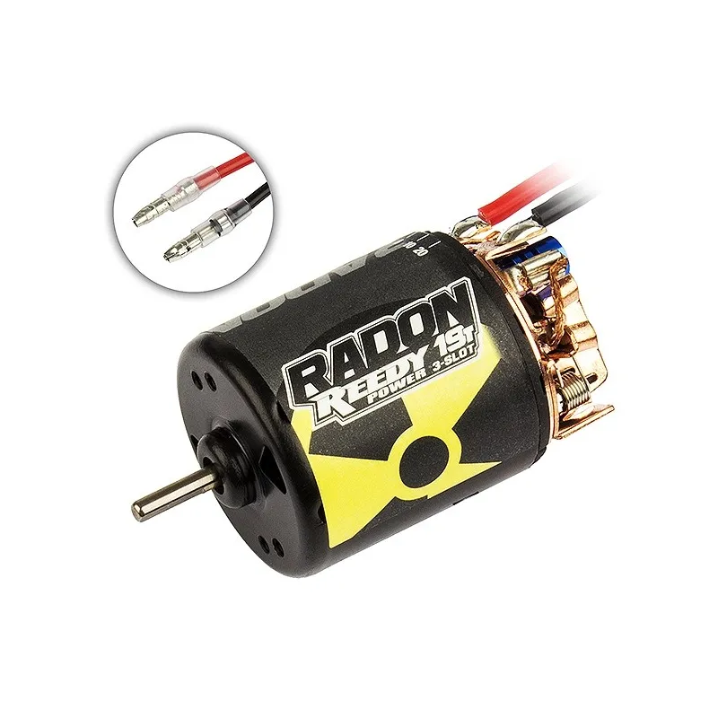 REEDY RADON 2 19T 3-SLOT 3200KV BRUSHED MOTOR REEDY RADON 2 19T 3-SLOT 3200KV BRUSHED MOTOR