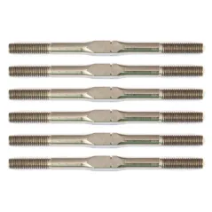 ASSOCIATED FT TITANIUM TURNBUCKLE SET 3X48MM RC10B6.1