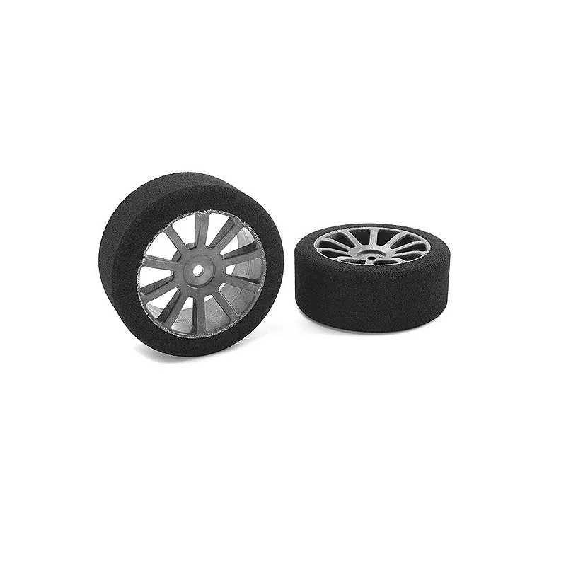 CORALLY ATTACK FOAM TYRES 1/10 GP TOURING 40 SHORE 26MM FRONT CARBON RIMS 2PCS CORALLY ATTACK FOAM TYRES 1/10 GP TOURING 40 SHORE 26MM FRONT CARBON RIMS 2PCS